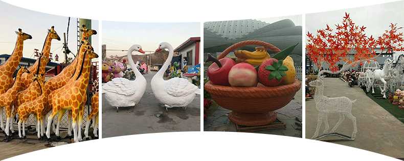 仿真景觀擺件，卡通景觀雕塑